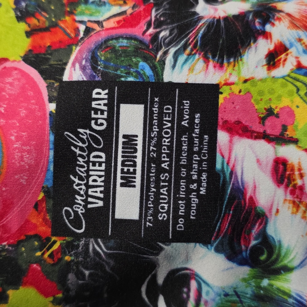 Constantly Varied Gear High Waist Colorful Raccoon Shorts - Picture 11 of 11